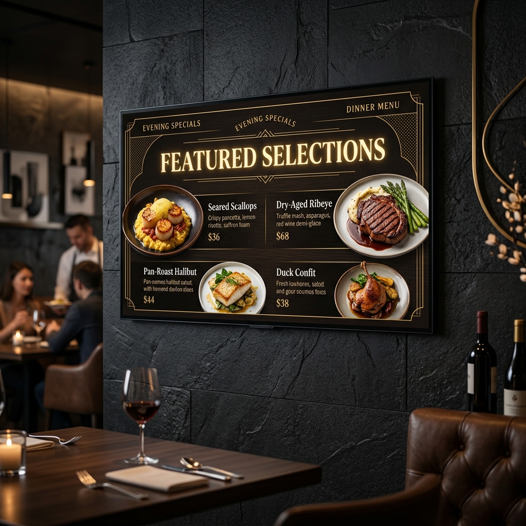El Signo Digital Signage Artist Rendition